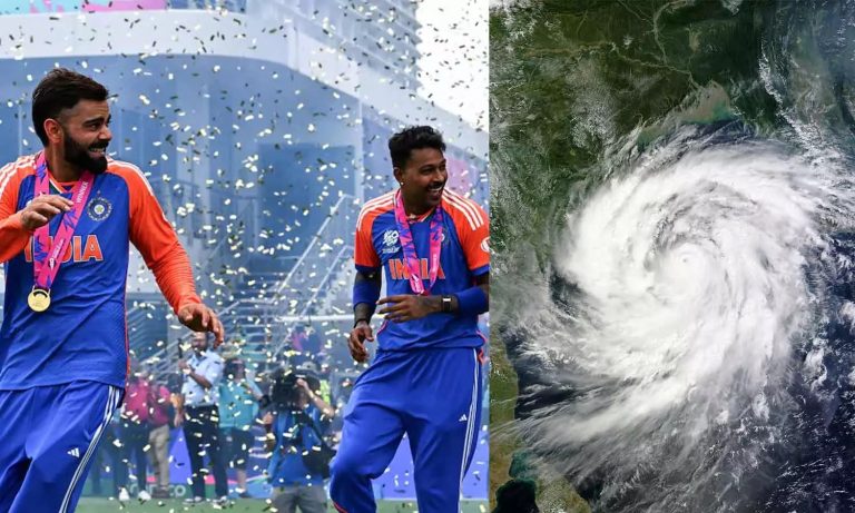 ભારતીય ક્રિકેટ ટીમ બાર્બાડોસમાં